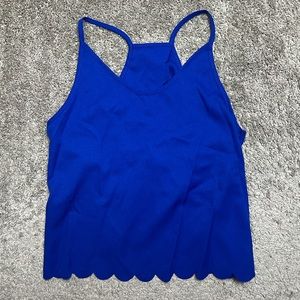 SHEIN Open Back Flowy Tank